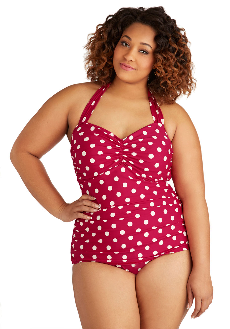 mod curvy swimwear