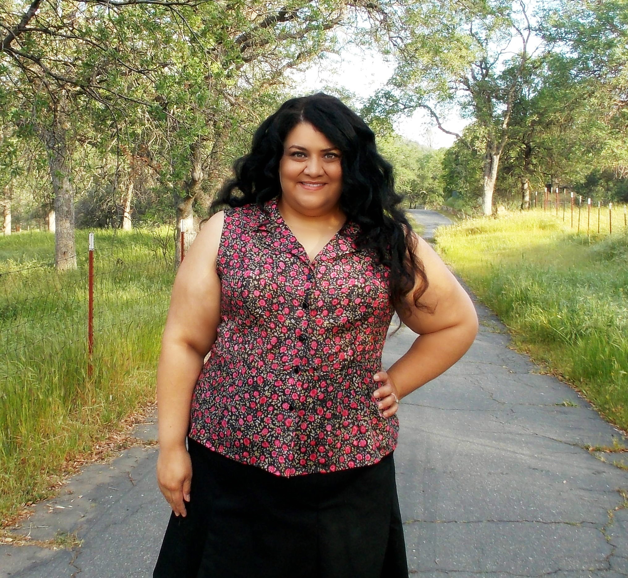 Pattern Review: BurdaStyle Plus 1/2013 420 Lapel Blouse, Curvy Sewing  Collective