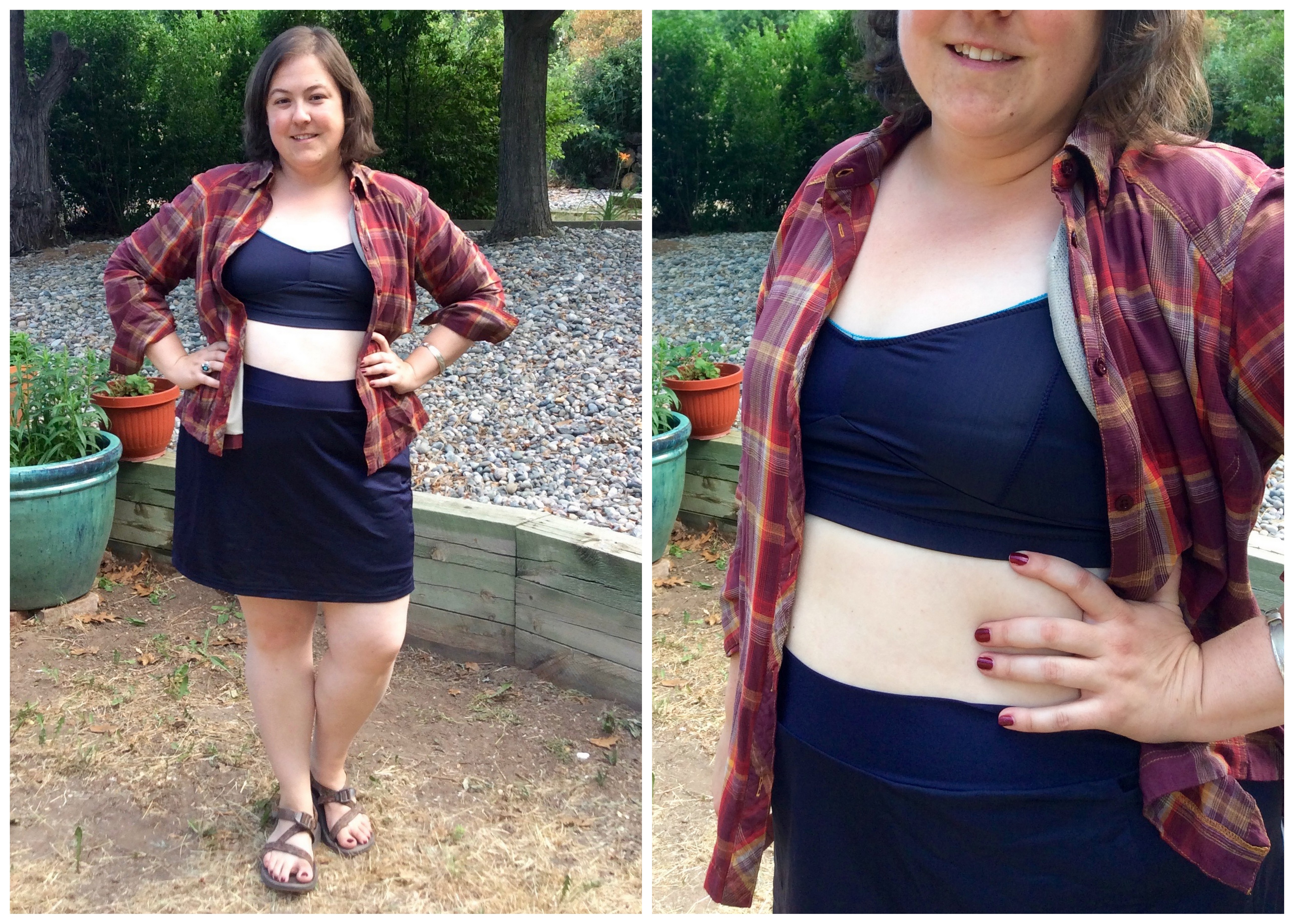 Sewing Pattern Jalie 3247 - Crop Tops and Gym Shorts