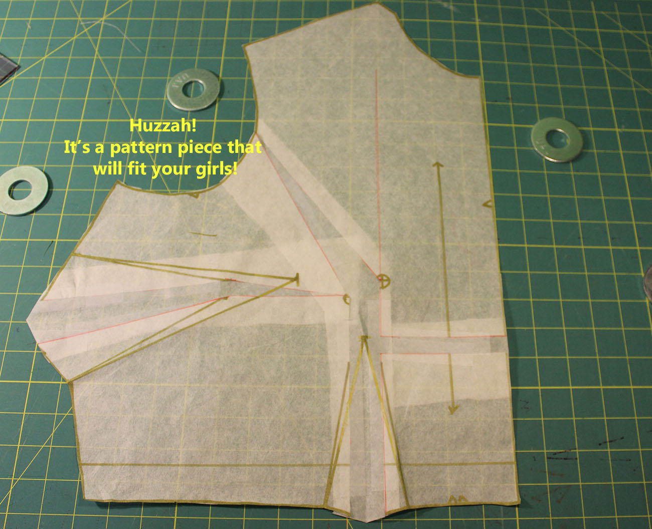 Idle Fancy: Full Bust Adjustment on a Darted Bodice