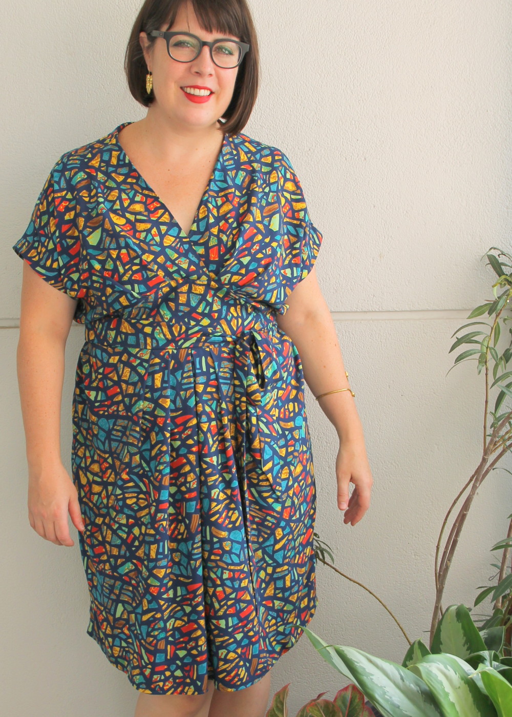 Pattern Review: Wardrobe by Me Curvy Akinori Kimono Dress