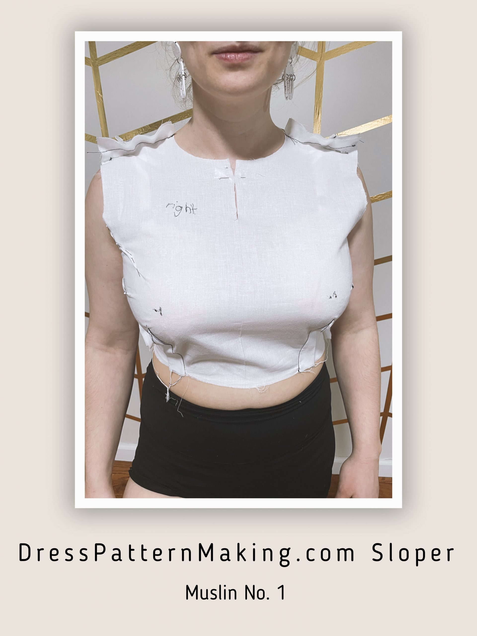 Patternmaking Bust Cup Amounts (Part 3, Bodice Block Essentials